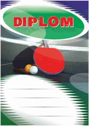 Diplom DL113 - stolní tenis