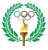 Emblém barevný EM167 Olympijská pochodeň