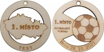 Medaile dřevěné kulaté DM7.01,DM7.02