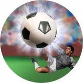 Emblém barevný EM21 fotbal